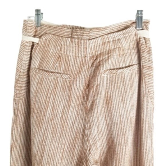 NWT Free People Size 4 Caraway Light At Sunrise Cotton Drawstring Cropped Pants - Picture 8 of 11